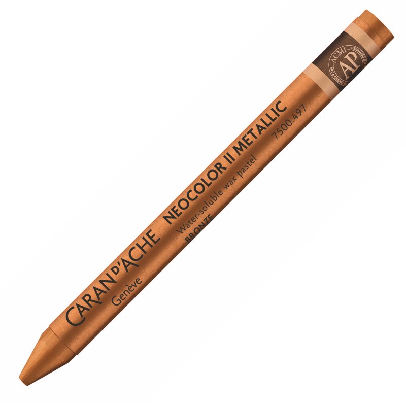 Caran D'Ache Neocolor II Oil Pastel - 497 Bronze