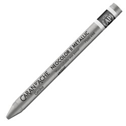 Caran D'Ache Neocolor II Oil Pastel - 498 Silver