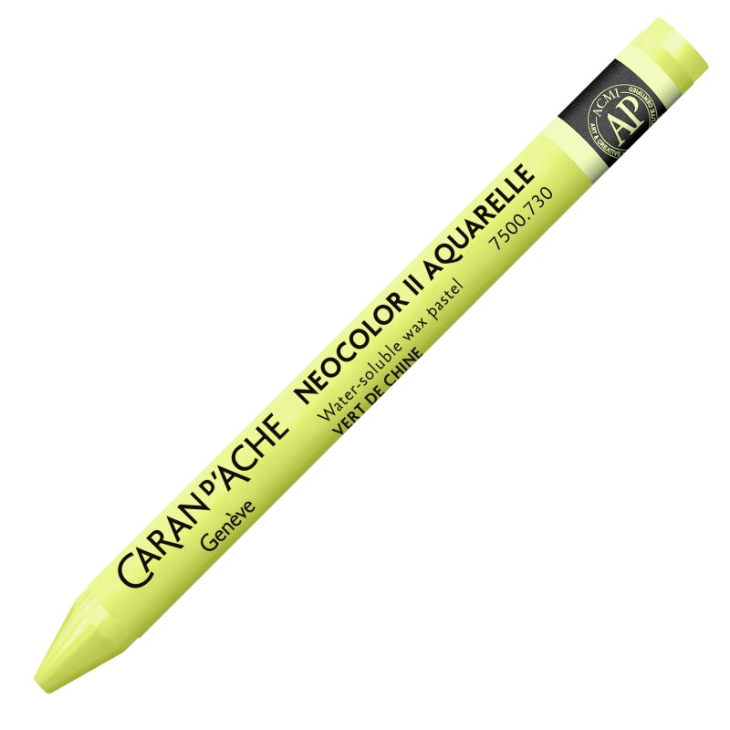 Caran D'Ache Neocolor II Oil Pastel - 730 Chinese Green Caran D'Ache Neocolor II Oil Pastel - 730 Chinese Green