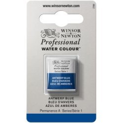 Antwerp Blue Winsor & Newton Professional Artists Half Pan Watercolour