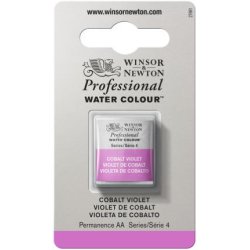 Cobalt Violet Winsor & Newton Professional Artists Half Pan Watercolour