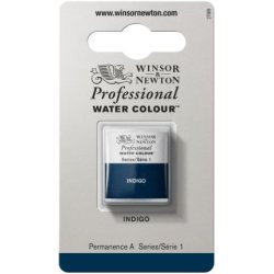 Indigo Winsor & Newton Professional Artists Half Pan Watercolour