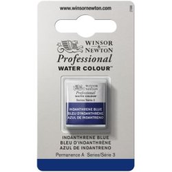 Indanthrene Blue Winsor & Newton Professional Artists Half Pan Watercolour