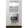 Ivory Black Winsor & Newton Professional Artists Half Pan Watercolour