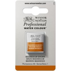 Magnesium Brown Winsor & Newton Professional Artists Half Pan Watercolour