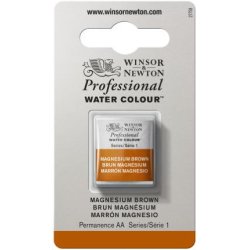 Magnesium Brown Winsor & Newton Professional Artists Half Pan Watercolour