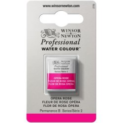 Opera Rose Winsor & Newton Professional Artists Half Pan Watercolour