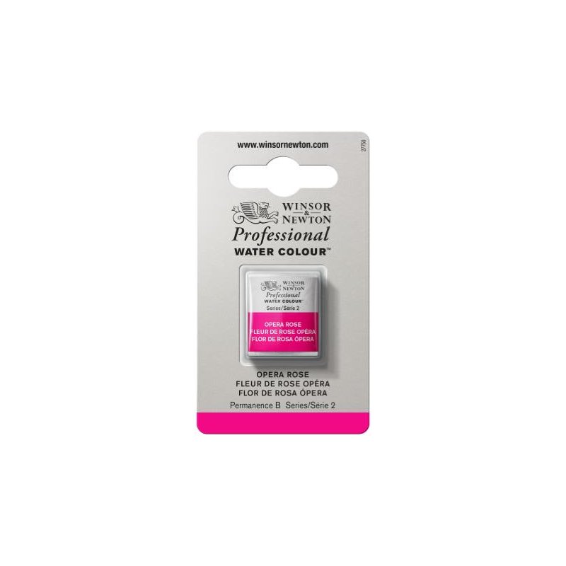 Opera Rose Winsor & Newton Professional Artists Half Pan Watercolour Opera Rose Winsor & Newton Professional Artists Half Pan Watercolour