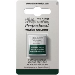 Perylene Green Winsor & Newton Professional Artists Half Pan Watercolour