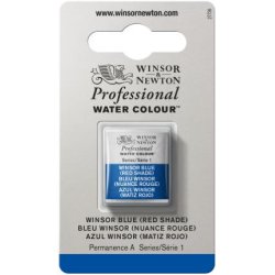 Winsor Blue [Red Shade] Winsor & Newton Professional Artists Half Pan Watercolour