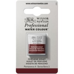 Perylene Violet Winsor & Newton Professional Artists Half Pan Watercolour