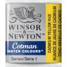 Cadmium Yellow Hue Winsor & Newton Cotman Watercolour Paint Half Pan