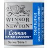 Cobalt Blue Hue  Winsor & Newton Cotman Watercolour Paint Half Pan