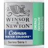 Emerald  Winsor & Newton Cotman Watercolour Paint Half Pan