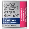 Permanent Rose  Winsor & Newton Cotman Watercolour Paint Half Pan