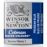 Prussian Blue  Winsor & Newton Cotman Watercolour Paint Half Pan