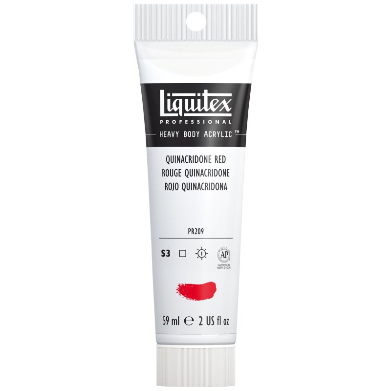 Winsor & Newton Liquitex Heavy Body Acrylic Paint 59ml - 112 Quinacridone Red Winsor & Newton Liquitex Heavy Body Acrylic Paint 59ml - 112 Quinacridone Red