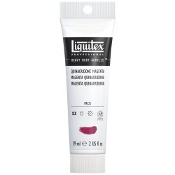 Winsor & Newton Liquitex Heavy Body Acrylic Paint 59ml - 114 Quinacridone Magenta