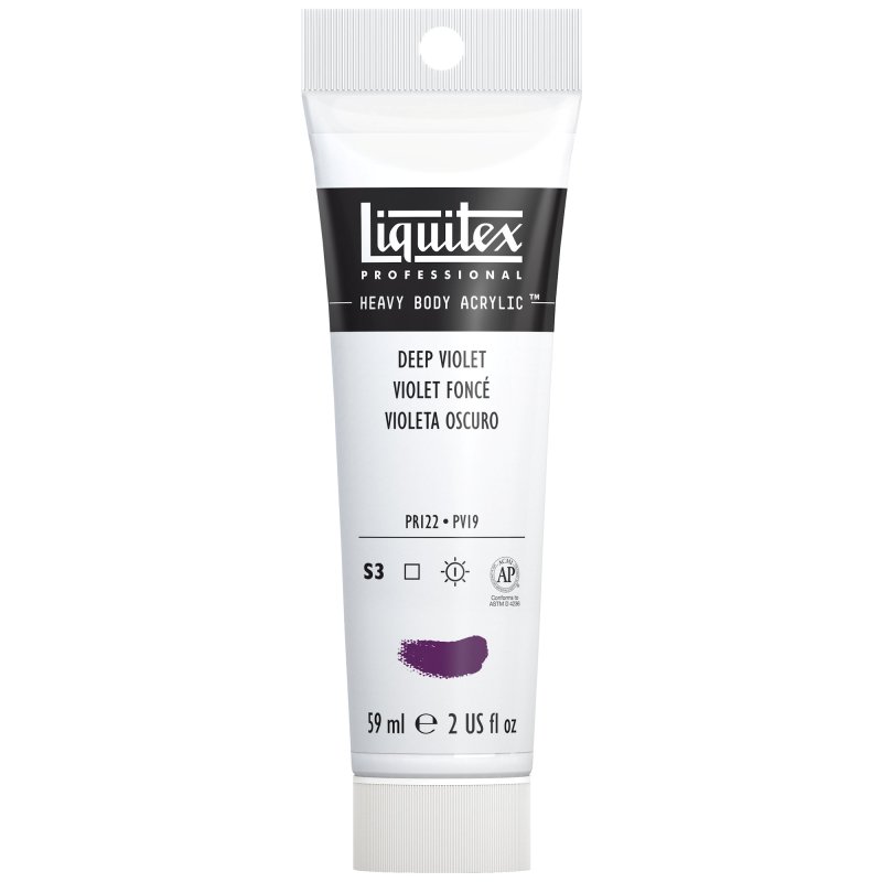 Winsor & Newton Liquitex Heavy Body Acrylic Paint 59ml - 115 Deep Violet
