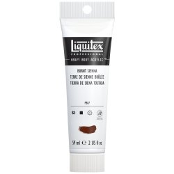 Winsor & Newton Liquitex Heavy Body Acrylic Paint 59ml - 127 Burnt Sienna