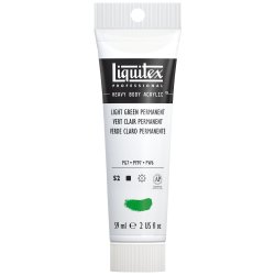 Winsor & Newton Liquitex Heavy Body Acrylic Paint 59ml - 312 Light Green Permanent