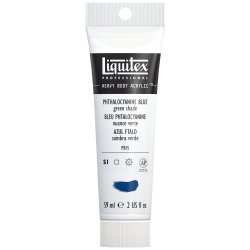 Winsor & Newton Liquitex Heavy Body Acrylic Paint 59ml - 316 Phthalocyanine Blue Green Shade