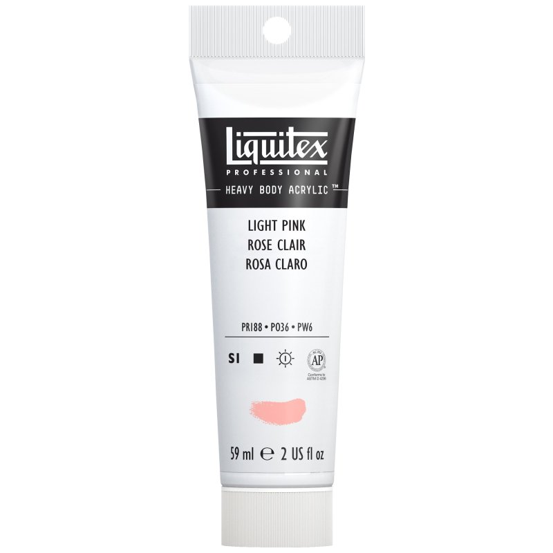 Winsor & Newton Liquitex Heavy Body Acrylic Paint 59ml - 810 Light Pink Winsor & Newton Liquitex Heavy Body Acrylic Paint 59ml - 810 Light Pink