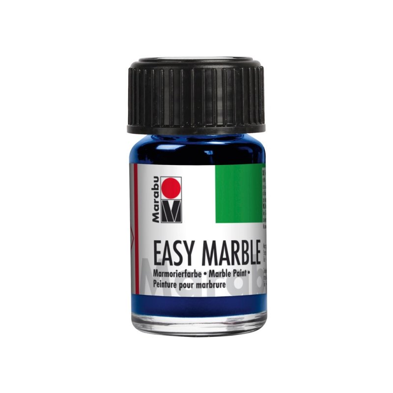 Marabu Easy Marble Marbling Paint - Ultramarine 055