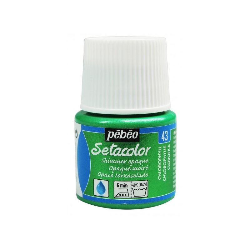 Pebeo Setacolor Opaque Shimmer Fabric Paint 45ml