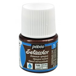 Pebeo Setacolor Opaque Shimmer Fabric Paint 45ml