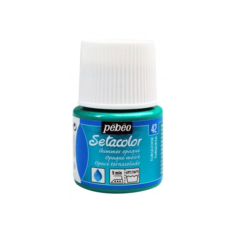 Pebeo Setacolor Opaque Shimmer Fabric Paint 45ml