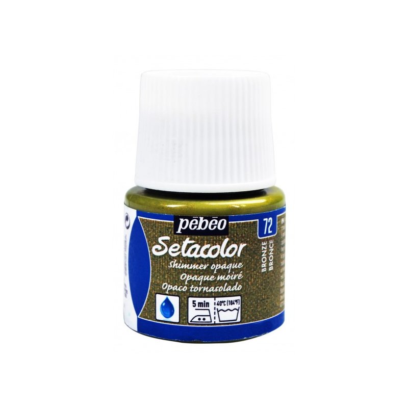 Pebeo Setacolor Opaque Shimmer Fabric Paint 45ml