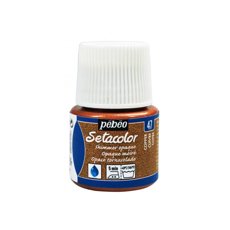 Pebeo Setacolor Opaque Shimmer Fabric Paint 45ml