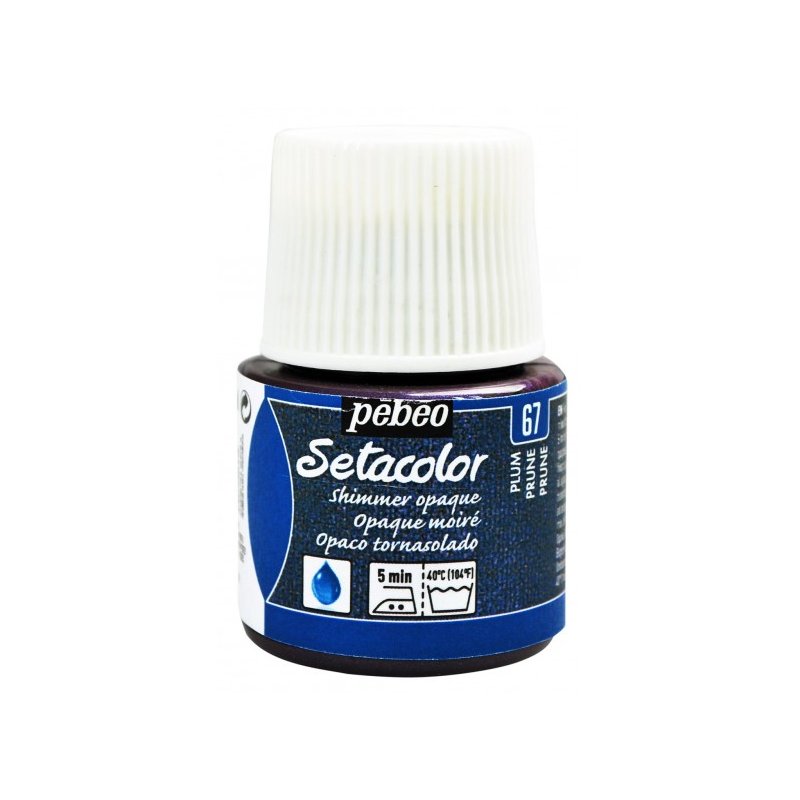 Pebeo Setacolor Opaque Shimmer Fabric Paint 45ml