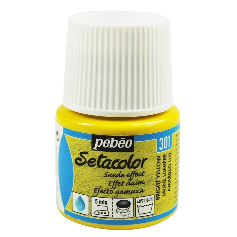 Pebeo Setacolor Opaque Suede Effect Fabric Paint 45ml