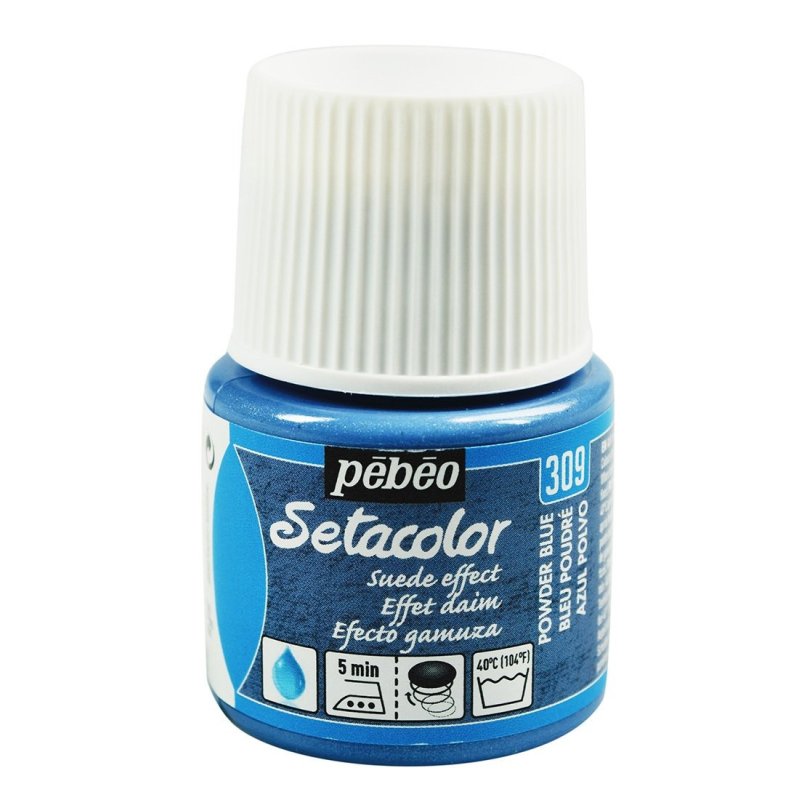 Pebeo Setacolor Opaque Suede Effect Fabric Paint 45ml