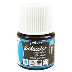 Pebeo Setacolor Opaque Suede Effect Fabric Paint 45ml