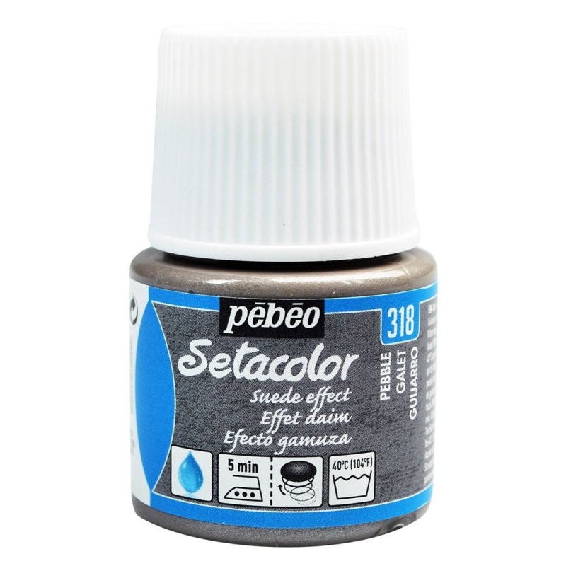 Pebeo Setacolor Opaque Suede Effect Fabric Paint 45ml