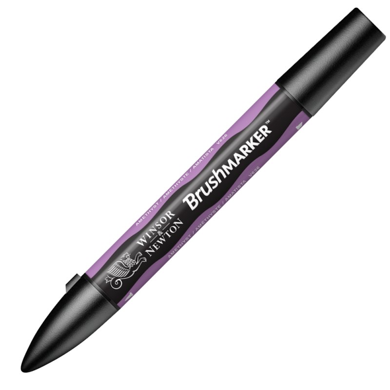 Winsor & Newton Brushmarker Pen - Amethyst