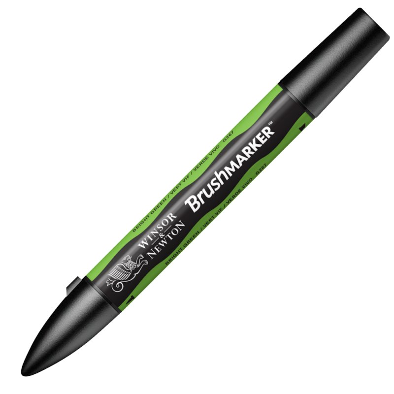 Winsor & Newton Brushmarker Pen - Bright Green