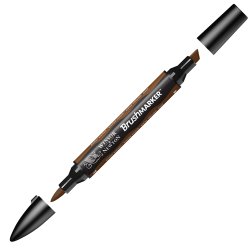Winsor & Newton Brushmarker Pen - Burnt Sienna