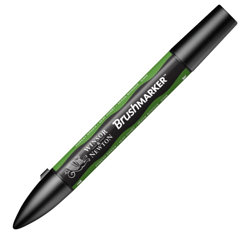 Winsor & Newton Brushmarker Pen - Forest Green Winsor & Newton Brushmarker Pen - Forest Green