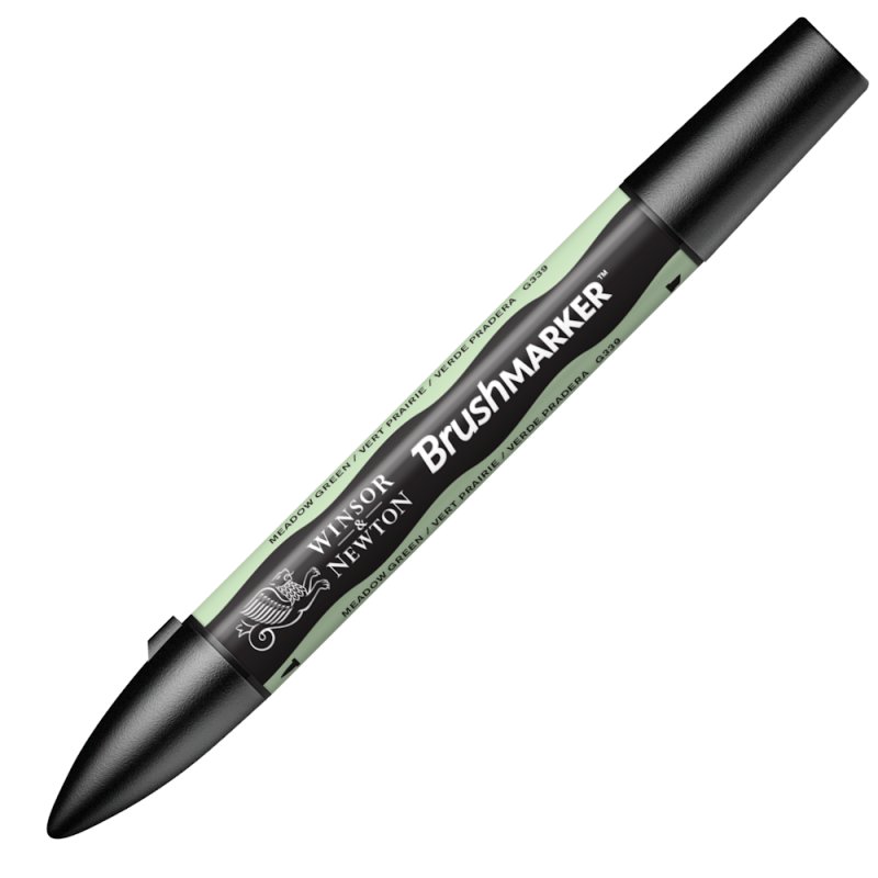 Winsor & Newton Brushmarker Pen - Meadow Green Winsor & Newton Brushmarker Pen - Meadow Green