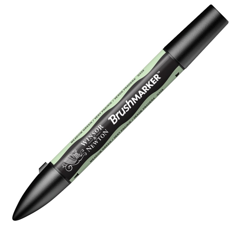 Winsor & Newton Brushmarker Pen - Meadow Green