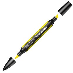 Winsor & Newton Brushmarker Pen - Yellow