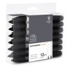 Winsor & Newton Brush Marker Set of 12 Neutral Tones