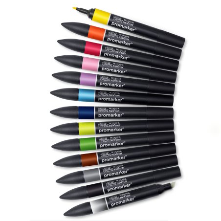 Winsor & Newton ProMarker 12 Set 1