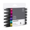 Winsor & Newton Promarker 6 Piece Rich Tones Set