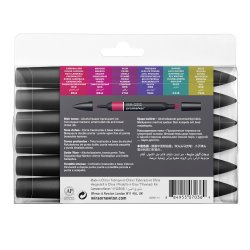 Winsor & Newton Promarker 6 Piece Rich Tones Set