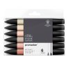 Winsor & Newton Promarker 6 Piece Skin Tones Set